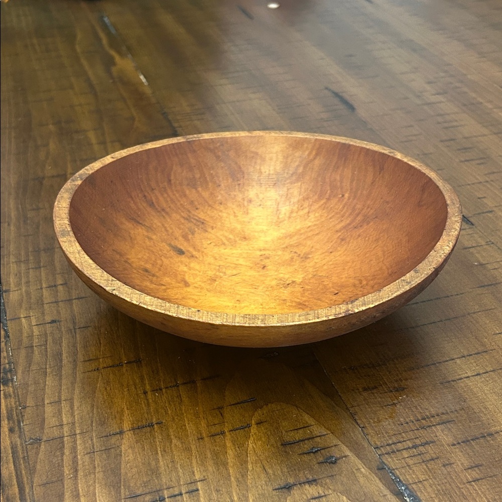 Vintage PArrish wooden dough bowl.